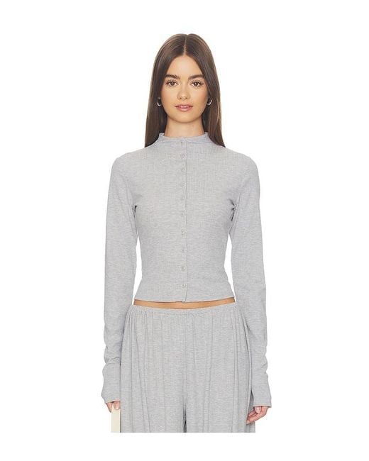 Lovers + Friends White Charlie Cardigan