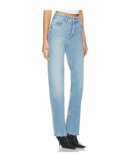 GOOD AMERICAN Blue Good True Straight Jeans