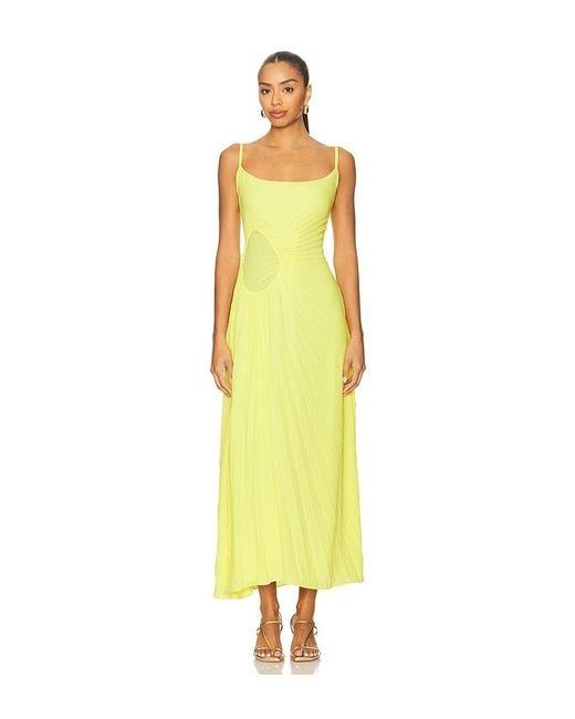 Georgia Hardinge Yellow Tide Dress