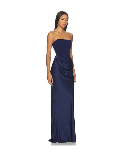 Nookie Blue Chiara Strapless Gown