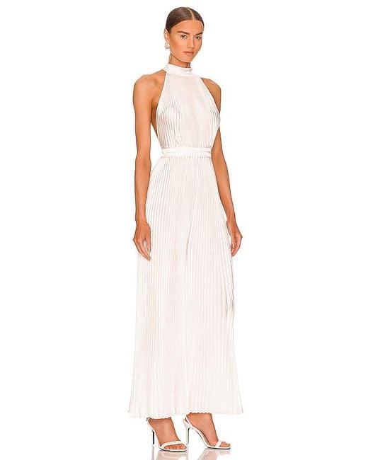 L'idée White Cinema Jumpsuit