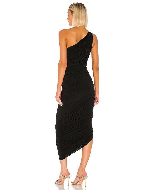 Norma Kamali Black Diana Gown