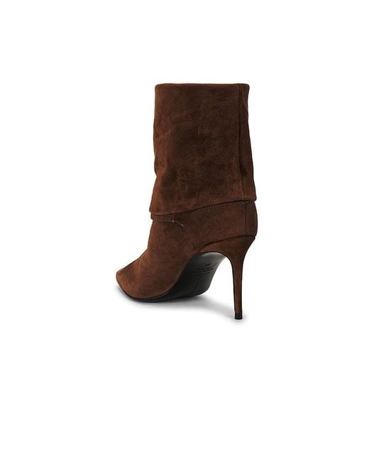 Black Suede Studio Brown Simone 80 Boot