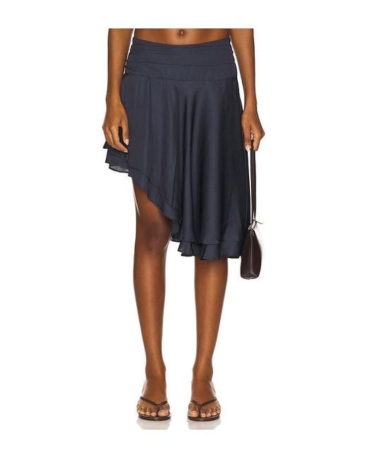 Lioness Blue Legacy Midi Skirt