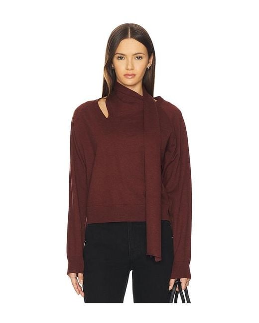 Astr Red Silvana Sweater