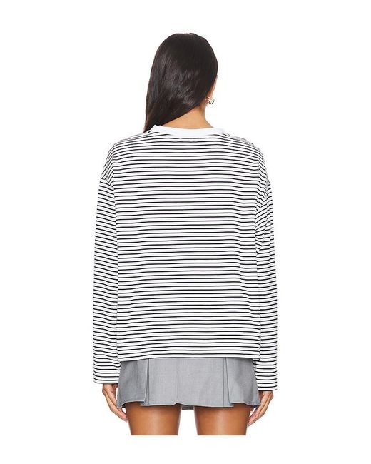 ALL THE WAYS Gray Lily Long Sleeve Top