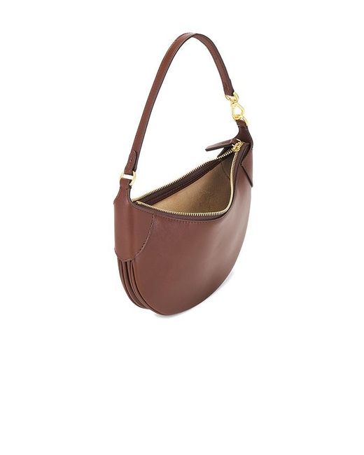 Polo Ralph Lauren Brown Sport Calf Small Shoulder Bag