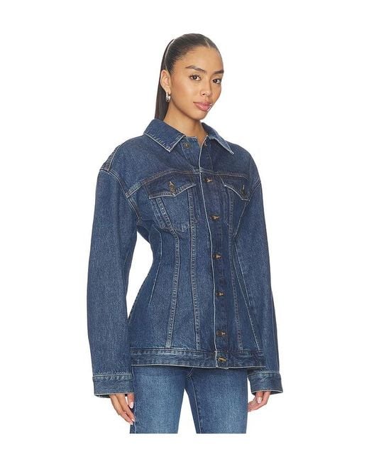 Agolde Blue Myra Jacket