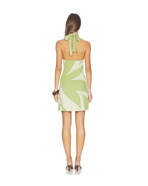 MISA Los Angles Yellow Ishani Dress