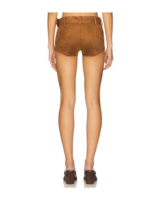 superdown Brown Raddix Short