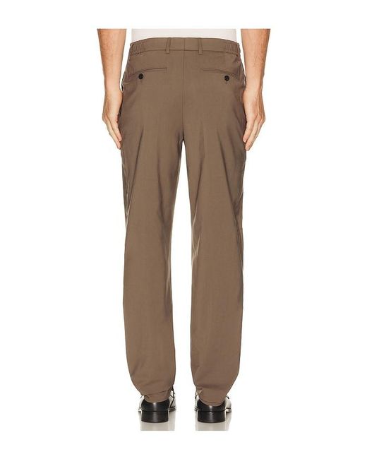 Theory Brown Motion Wool Curtis Pant for men