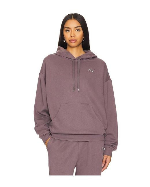 Alo Yoga Accolade Hoodie in Purple | Lyst