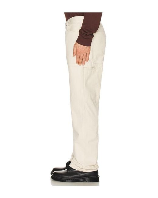 Dickies White Standard Utility Painter Straight Leg Pant for men