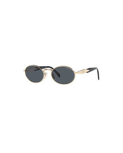 Prada Blue Round Sunglasses