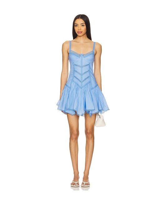 Charo Ruiz Lira ショートドレス Blue