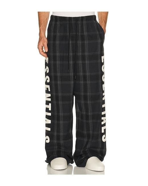 Fear Of God Black Lounge Pant for men
