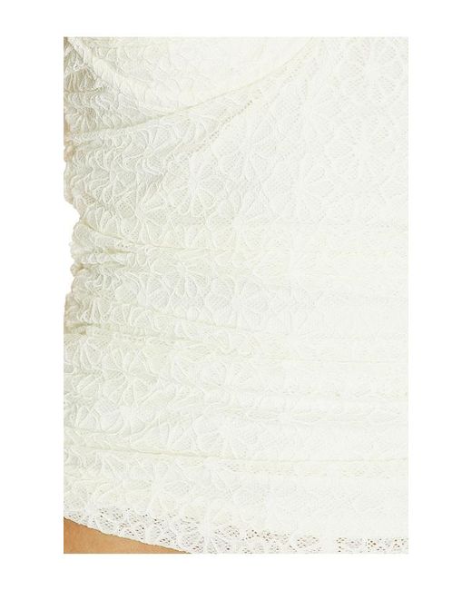 Seven Wonders White Samirah Halter Lace Top