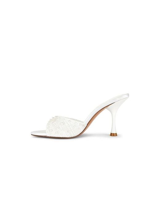 Steve Madden White Santi Sandal
