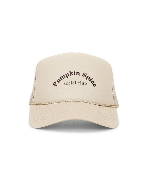 Friday Feelin Natural Pumpkin Spice Hat