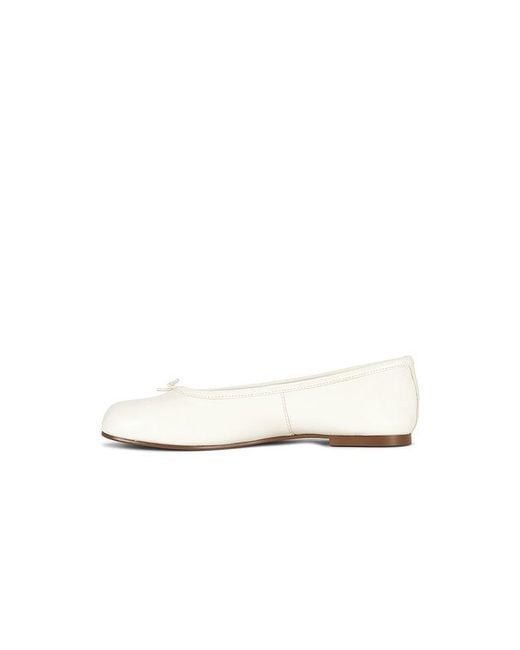 Steve Madden White Calico Flat