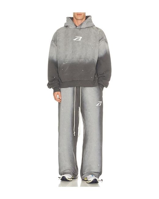 Ryoko Rain Gray Vintage Artist Sweatpants for men