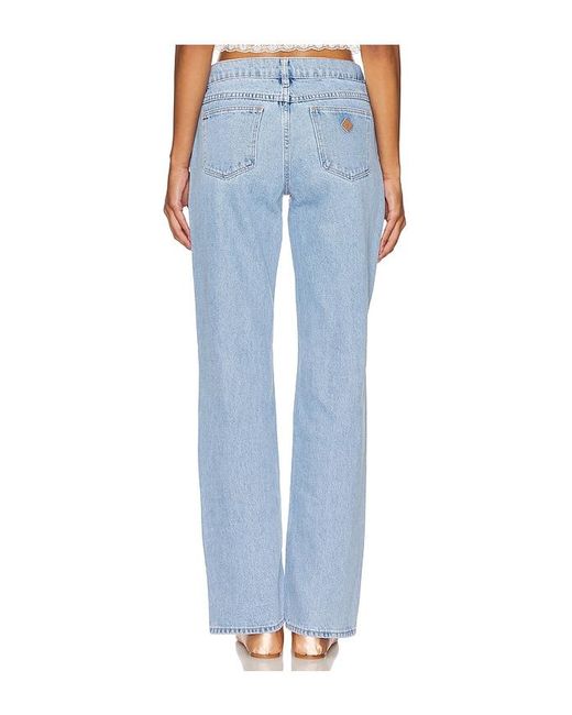 A.Brand Blue Midweight Straight Leg Denim Jeans