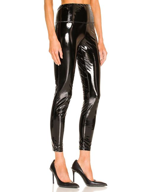 AllSaints Cora Shine Leggings in Black 