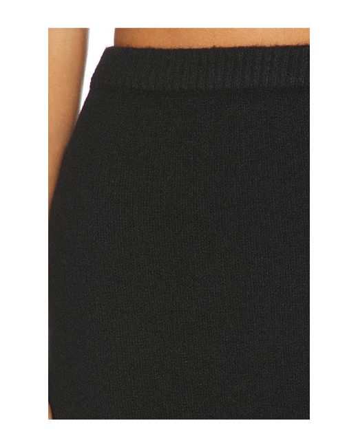 ALL THE WAYS Black Elsie Knit Maxi Skirt
