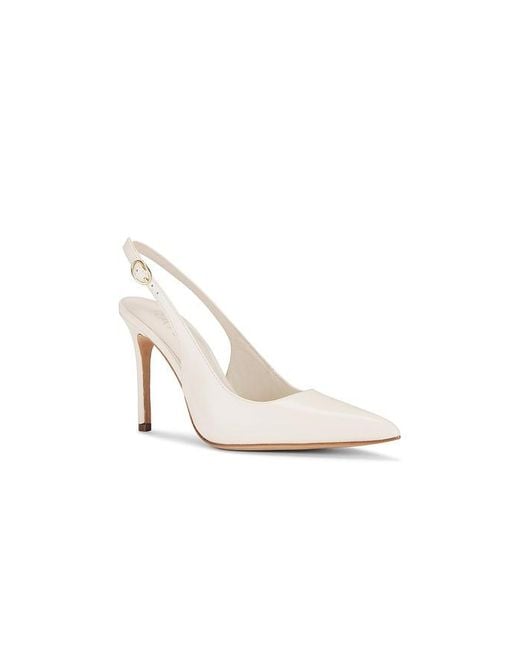 Raye White Calla Pump