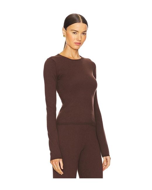 L'academie Brown 'Academie Maradona Knit Top