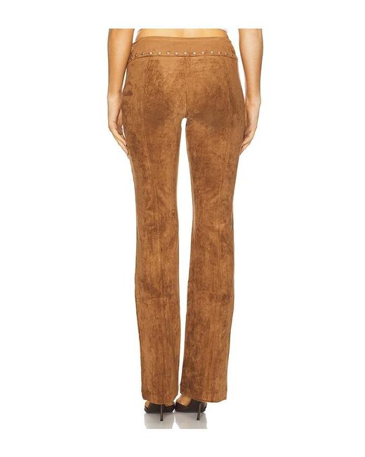 Amanda Uprichard Multicolor X Revolve Regency Suede Pants