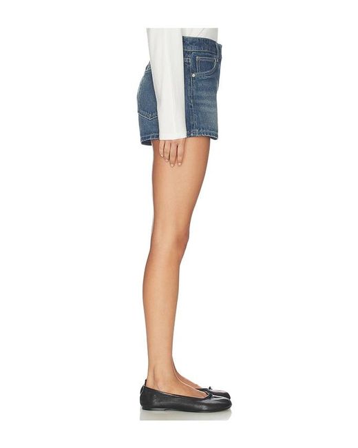 EB DENIM Blue Cierra High Rise Short