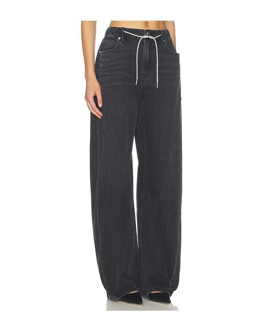 Alexander Wang Black Balloon Jogger Jeans With Crystal Drawcord