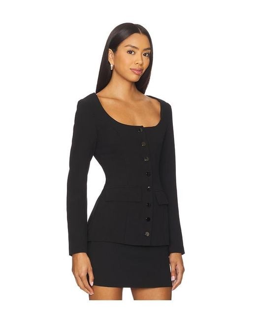 ALL THE WAYS Black Almeda Blazer