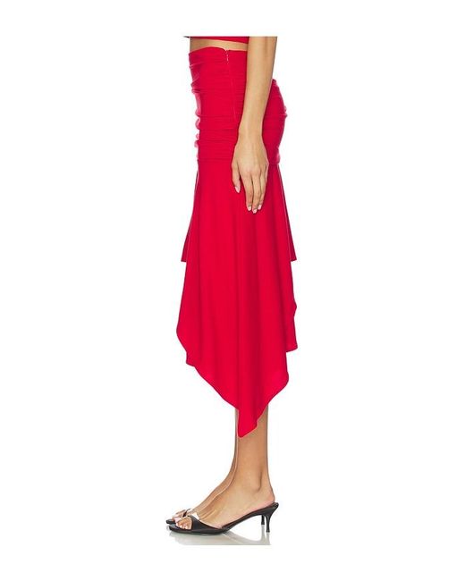 Feners Red Gresca Rouge Skirt