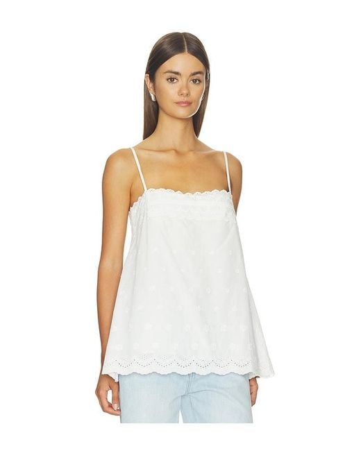 Lovers + Friends White Mikayla Top
