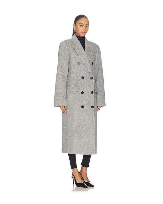 Lovers + Friends Gray Evie Coat