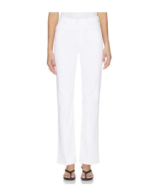 Mother White The Kick It Jeans