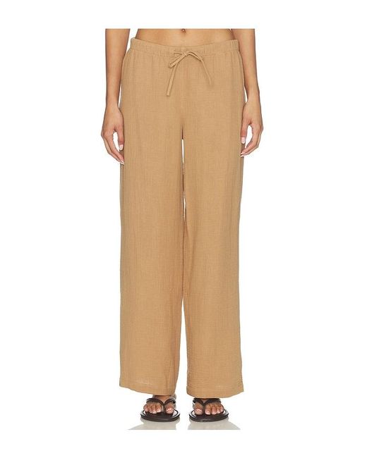 Barefoot Dreams Natural Wide Leg Pant