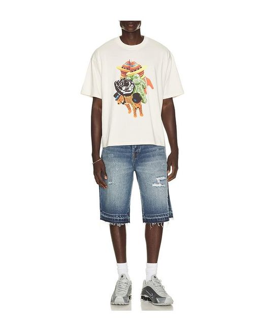 BBCICECREAM Blue Prize Short Sleeve Tee for men