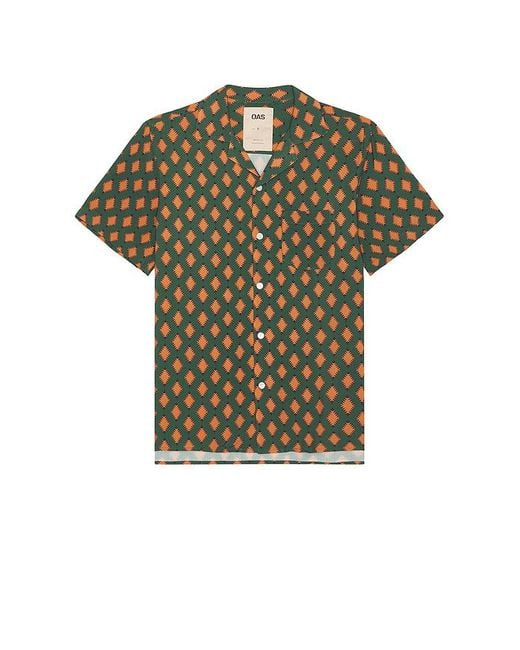 メンズ Oas シャツ Green