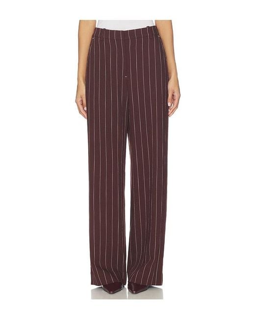 Jonathan Simkhai Purple Tavar Pants