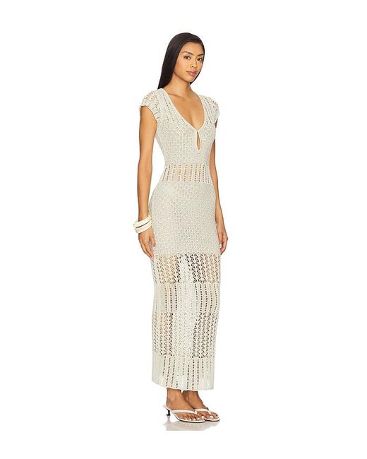 Stone Cold Fox White X Revolve Helana Midi Dress