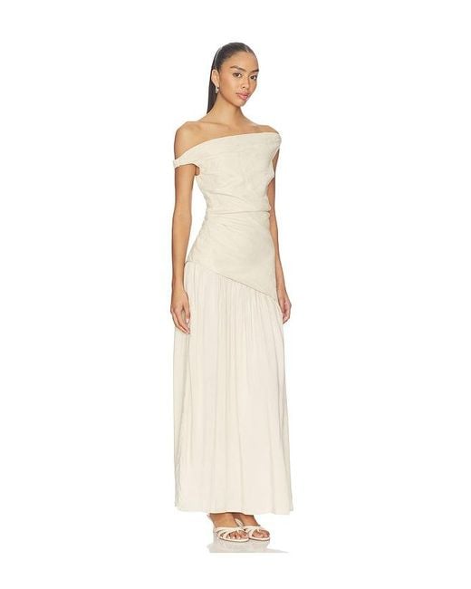 Faithfull The Brand White Roma Maxi Dress