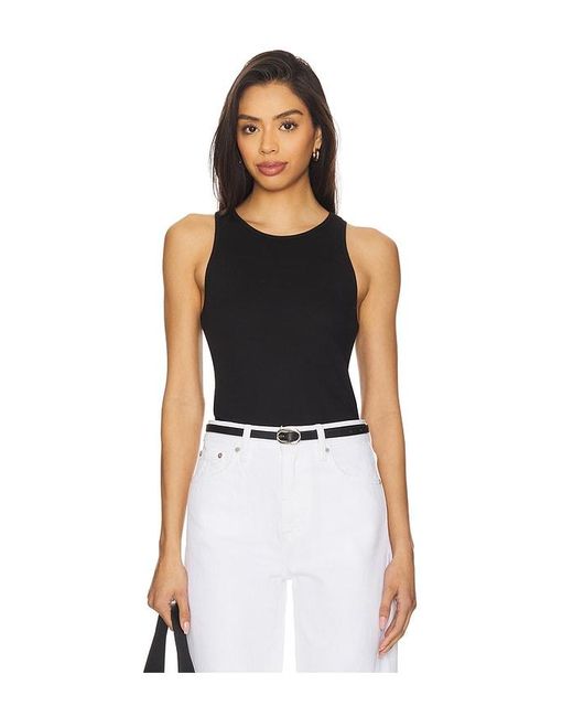By Malene Birger Black Amani Tank Top
