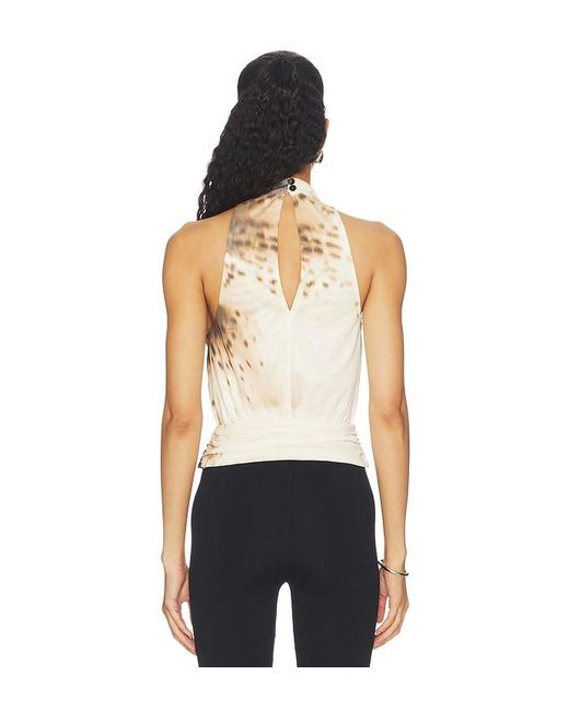 SOVERE Blue Odette Halter Top