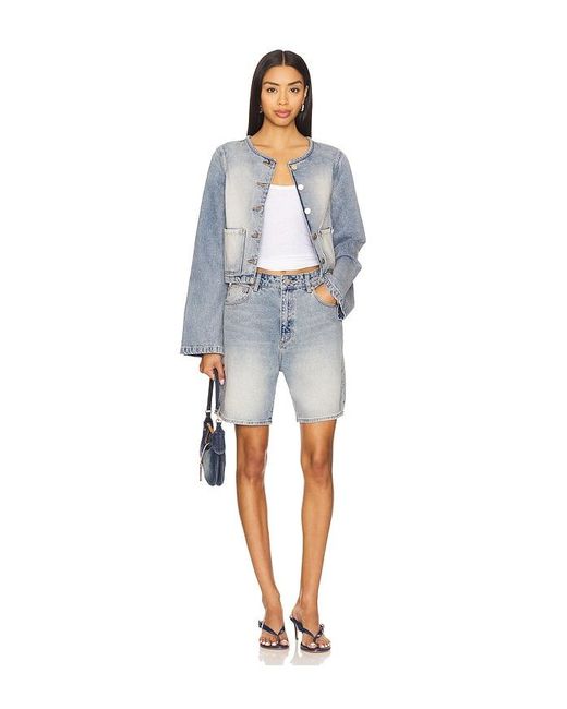 A.Brand Blue Carrie Short