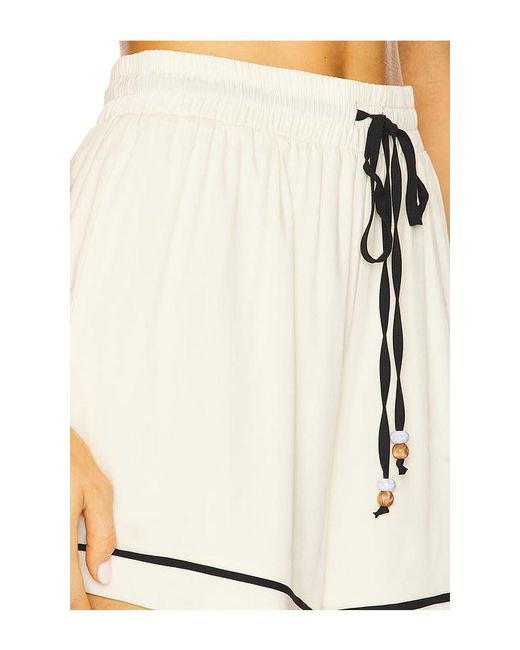 Sancia White The Cambrie Shorts