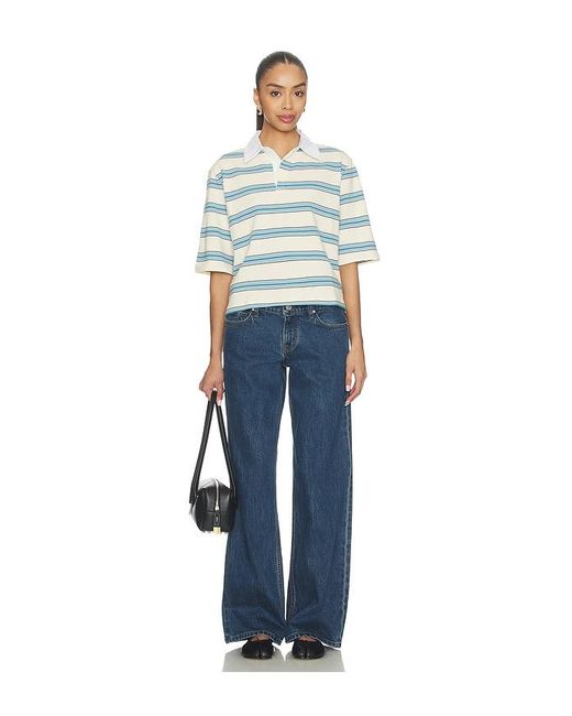 Maude Club Blue Frankie Top