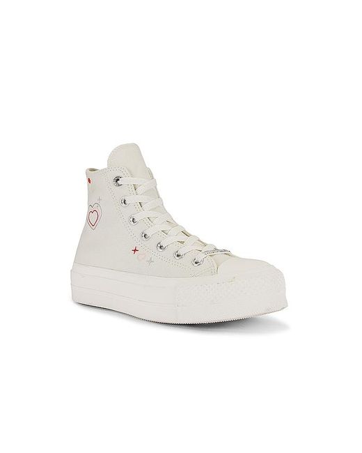 Converse White SNEAKERS ALL STAR LIFT